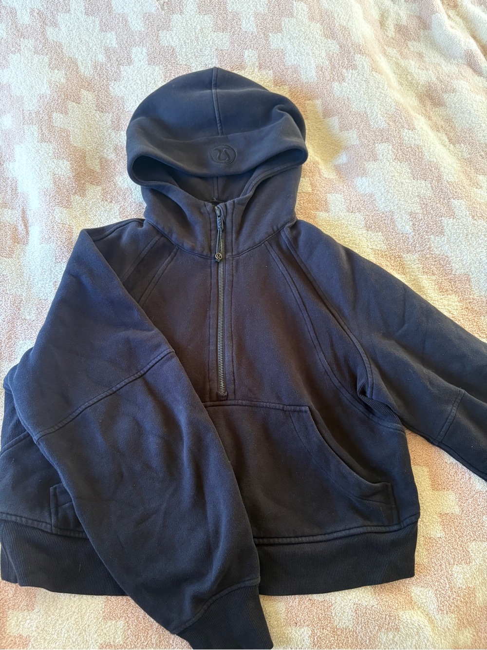 Lululemon Oversized Black Scuba Hoodie - Picture 2 of 5
